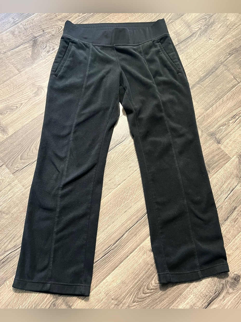 Columbia Women’s Fleece Pull On Pants Size Large Black Activewear